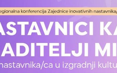 ОШ „Ј. Ј. Змај” – једини предавач из Србије на 14. Регионалној конференцији Заједнице иновативних наставника